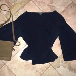 Lauren Ralph Lauren bell sleeved top